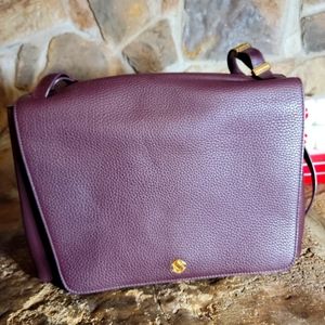 Dagne dover work bag ox blood maroon